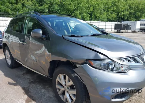 2014 Nissan Murano Sl z USA, uszkodzony, nr VIN JN8AZ1MWXEW533450